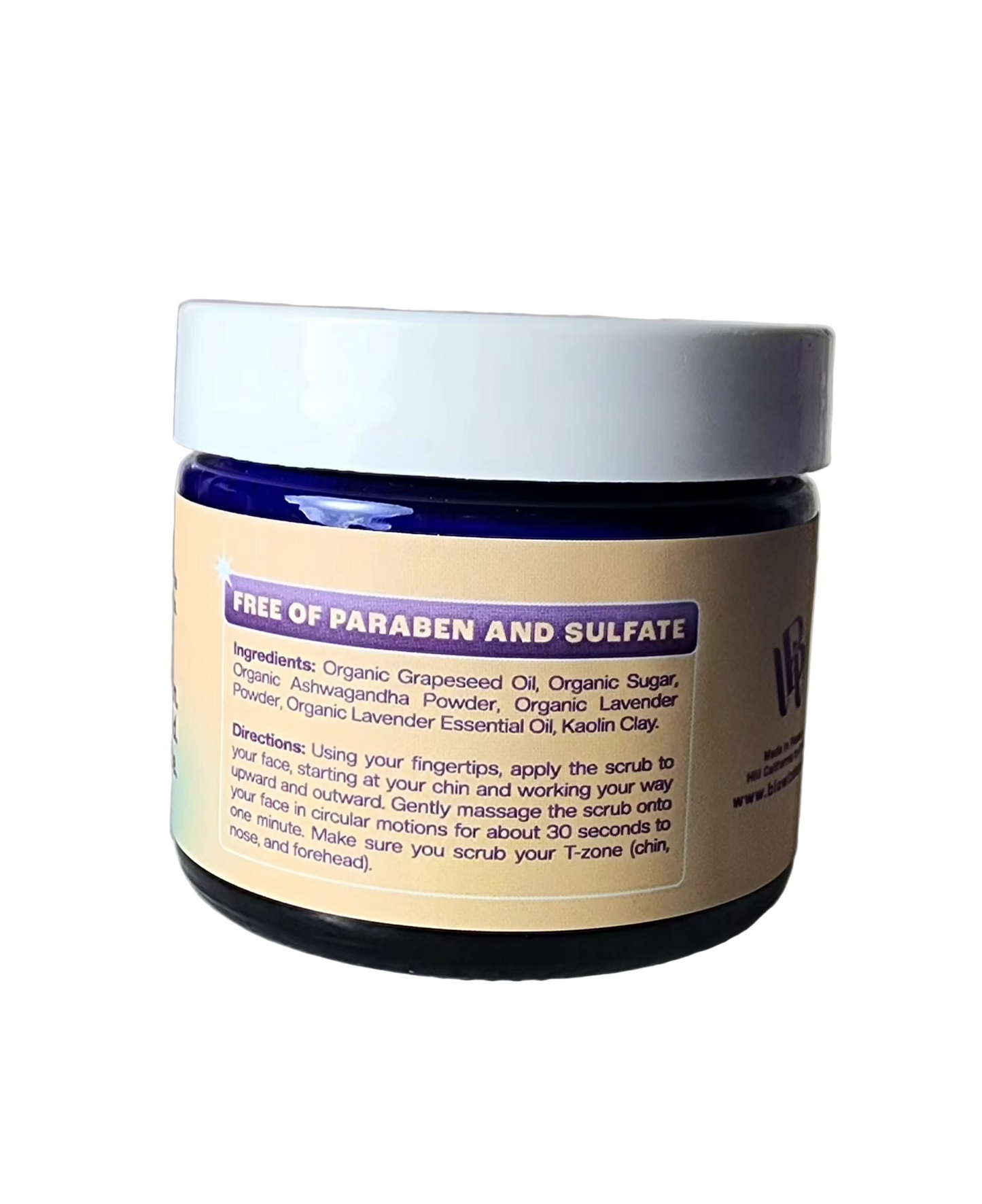 Exfoliante facial Clara Lavander