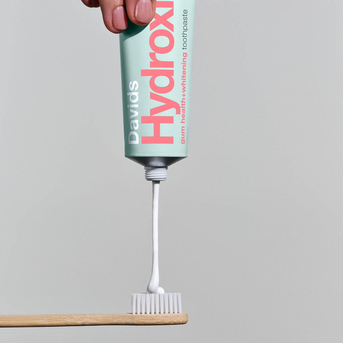 Davids Hydroxi™ gum health+whitening nano hydroxyapatite premium toothpaste / peppermint