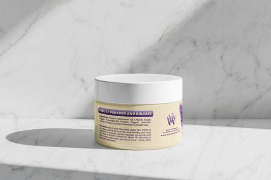 Exfoliante facial Clara Lavander