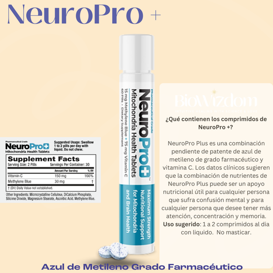 NeuroPro Plus Azul de metileno