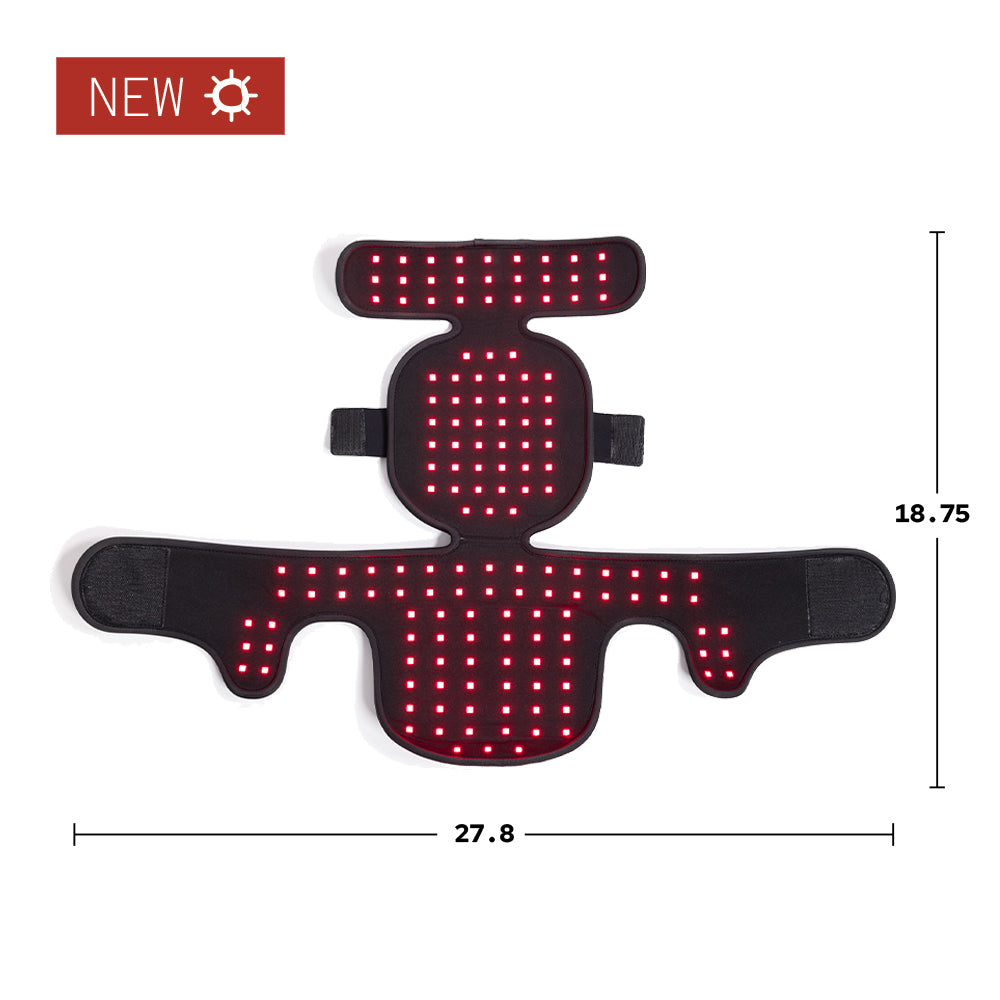 Fringe Wireless Headwrap for Red Light Therapy