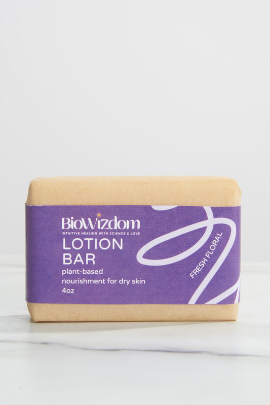 Barra de loción BioWizdom - Floral fresco