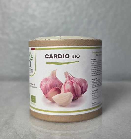 Cardio Bio Garlic + Olive leaf + Hawthorne+Medowsweet (60 caps)