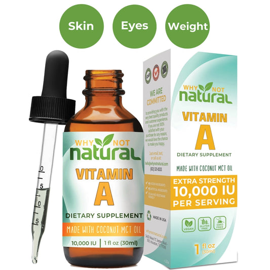 Liquid Vitamin A:Support Skin, Eyes, Immunity & Hair 1fl oz