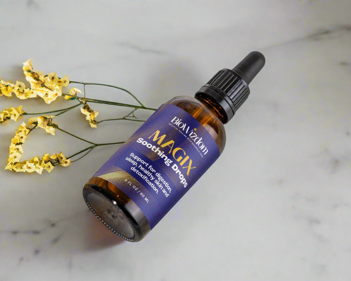 Gotas calmantes para el vientre MagiX de BioWizdom