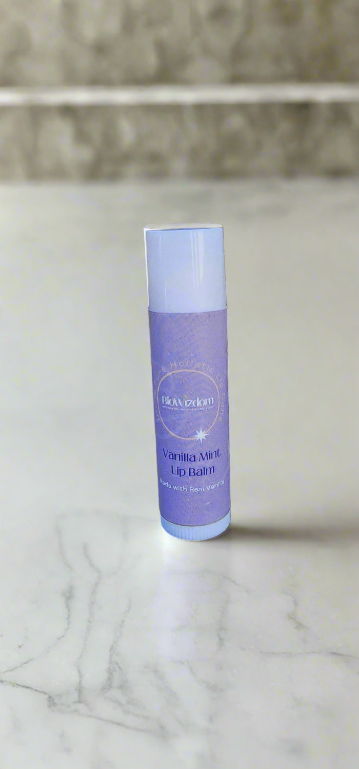 Bálsamo labial BioWizdom (vainilla y menta)