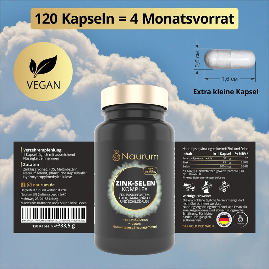 Zinc-Selenium Complex made in Germany