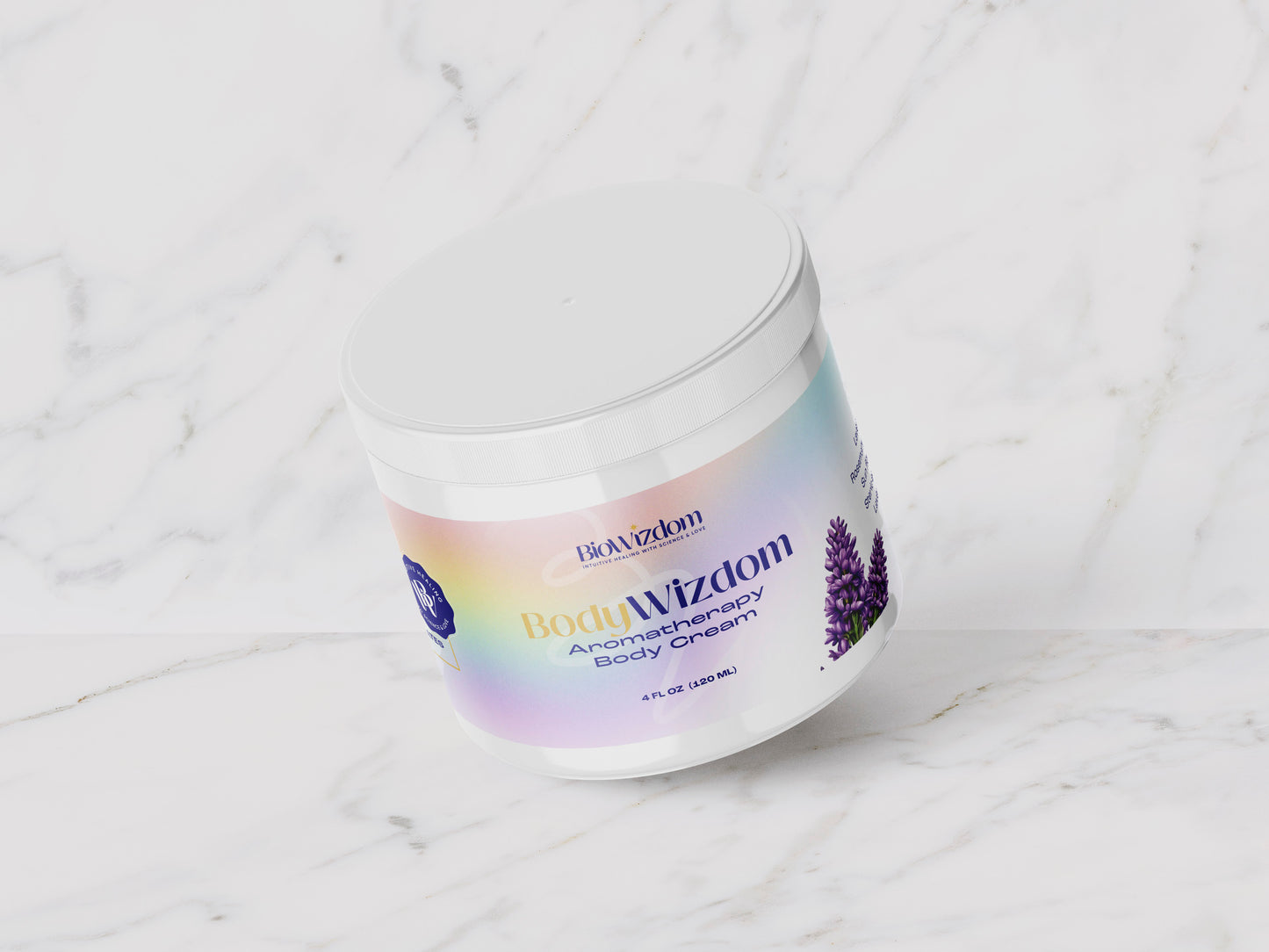BodyWizdom Aromatherapy Body & Hand Cream 4 oz