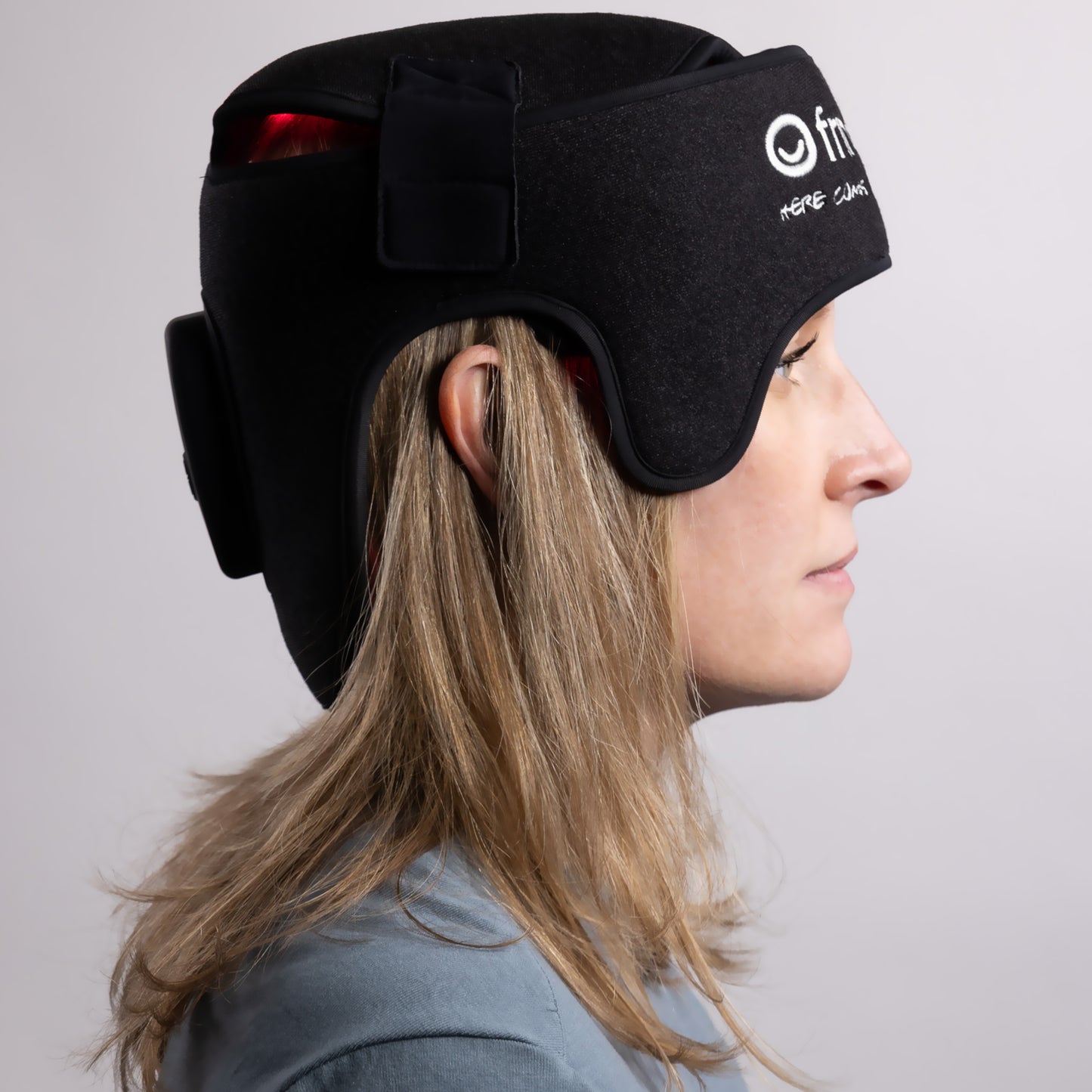 Fringe Wireless Headwrap for Red Light Therapy