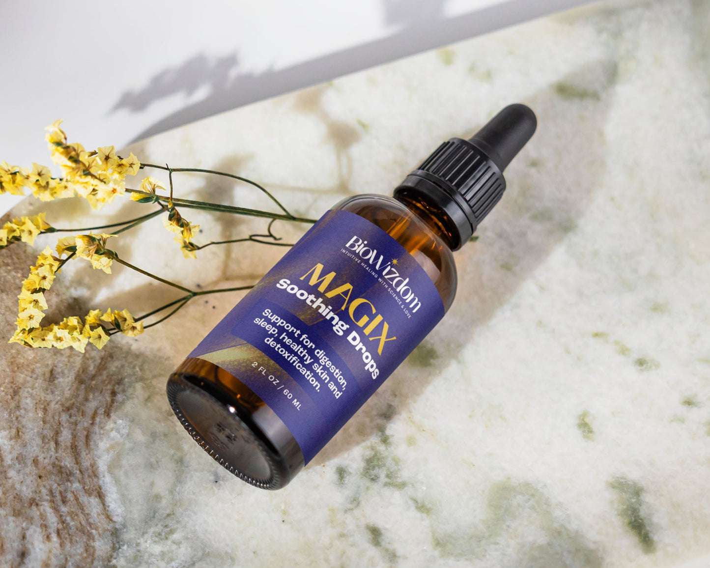 Gotas calmantes para el vientre MagiX de BioWizdom