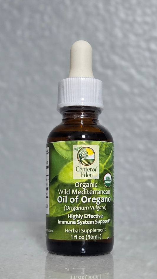 Mezcla de aceite de orégano mediterráneo de cosecha silvestre