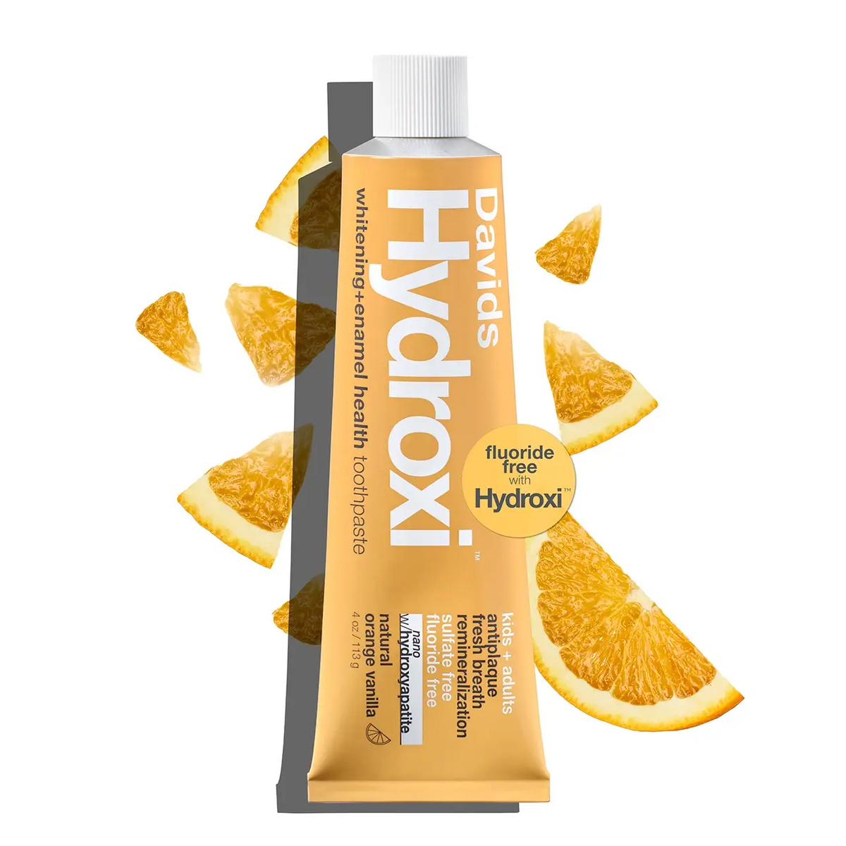 Davids kids + adults nano-hydroxyapatite / orange vanilla