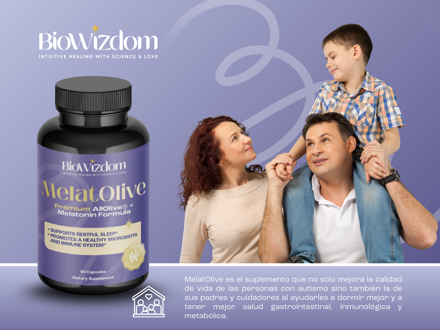 MelatOlive Formula by Lucia Patterson 90 caps