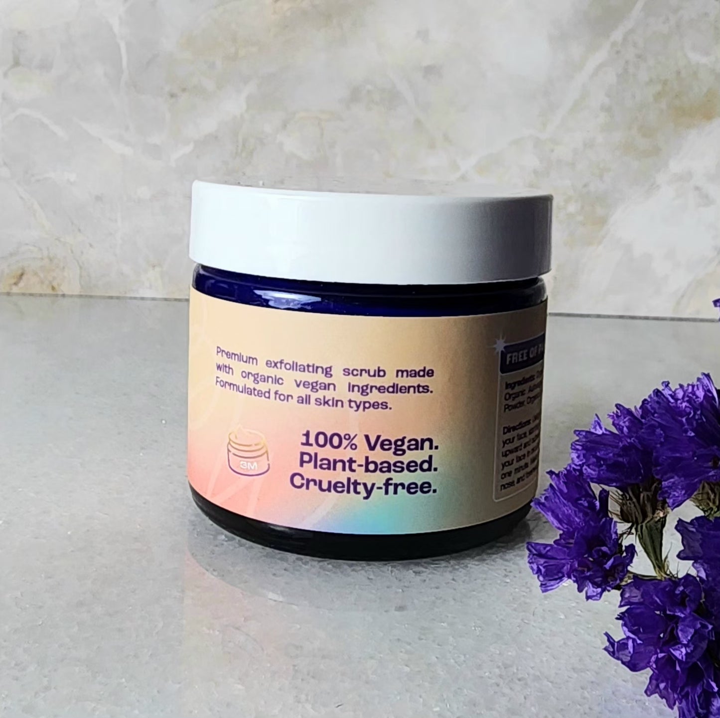 Exfoliante facial Clara Lavander