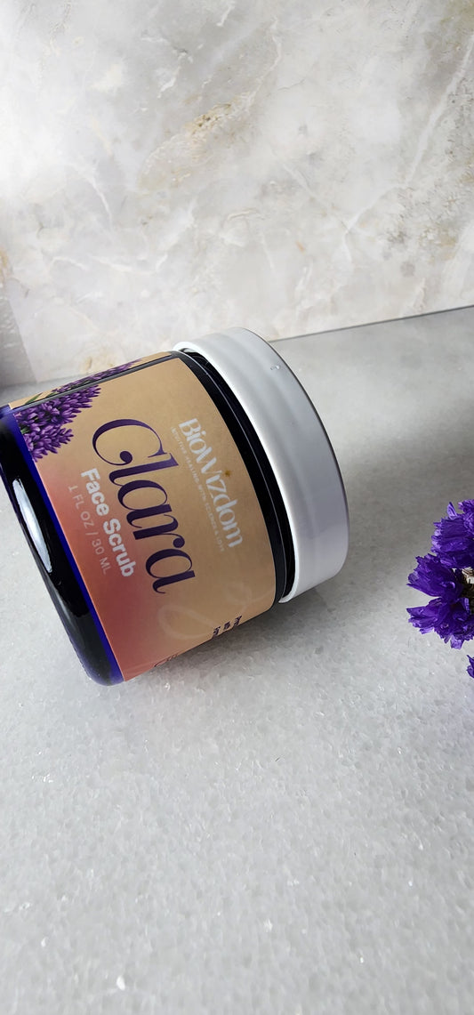 Clara Lavander Face Scrub