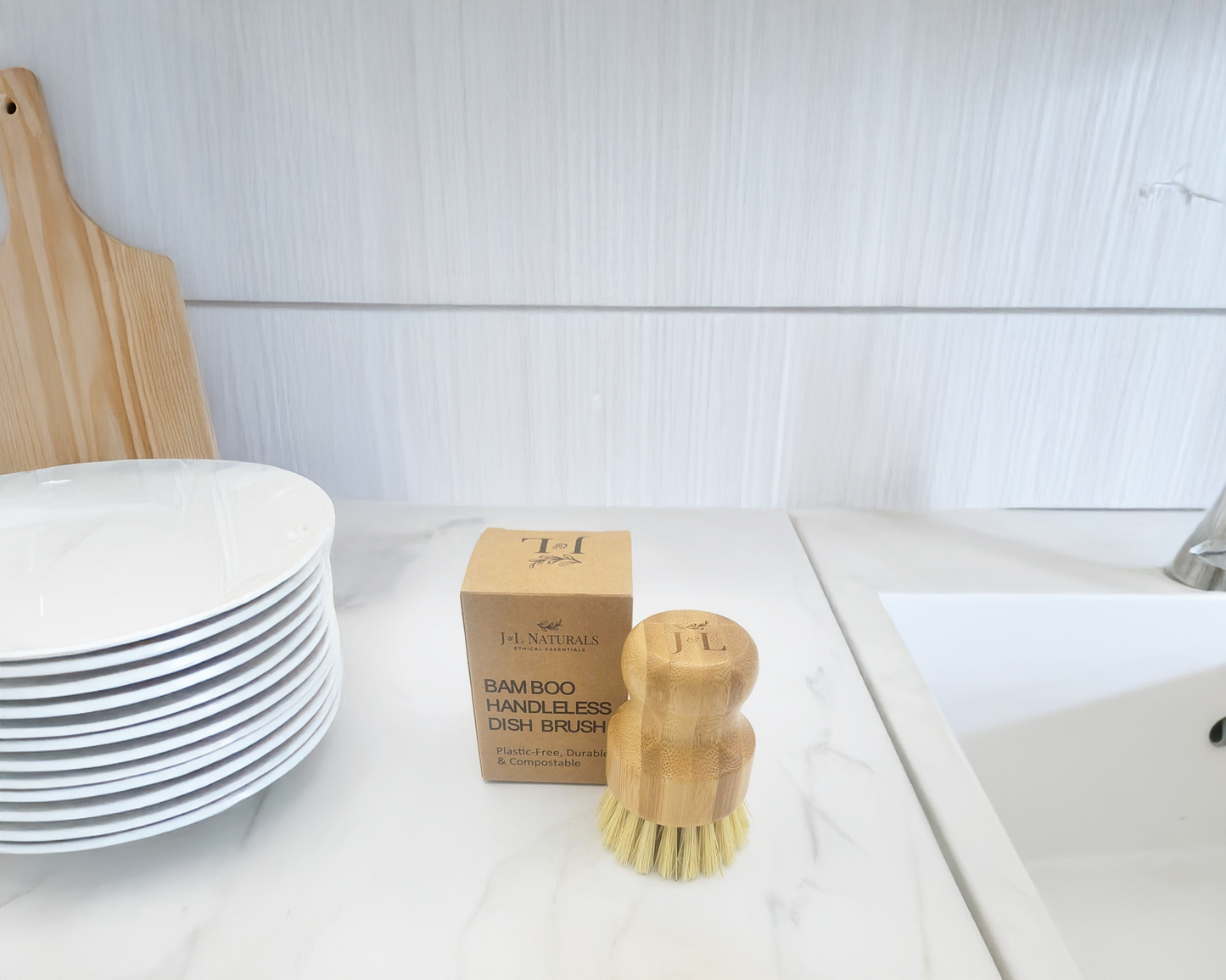 Bamboo Hand Dish Brush