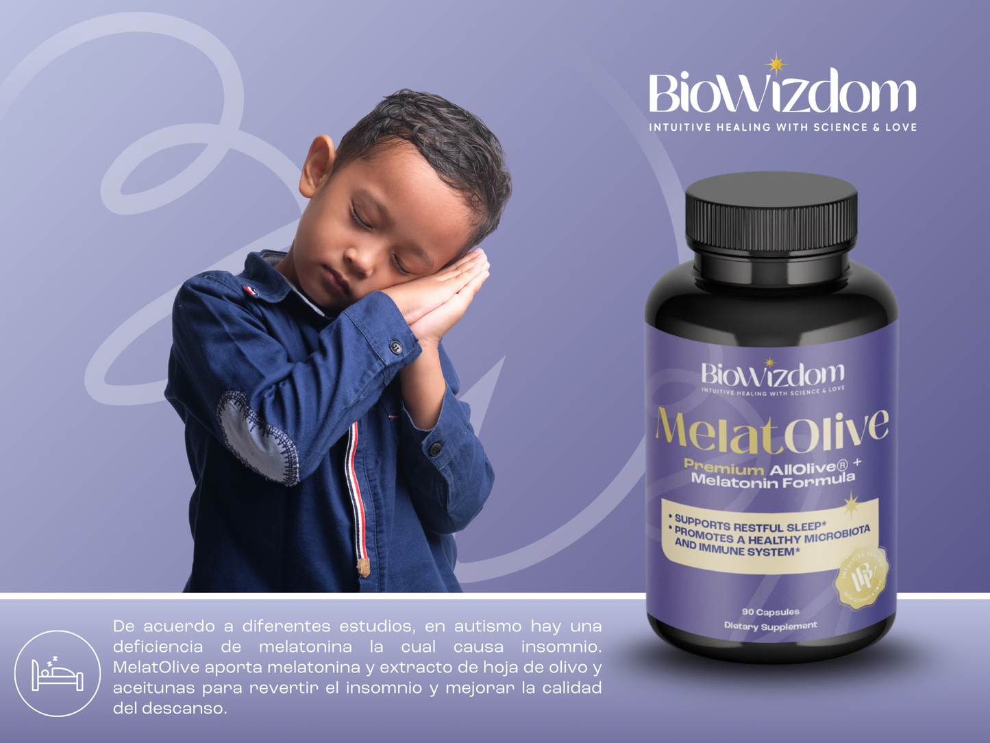 MelatOlive Formula by Lucia Patterson 90 caps