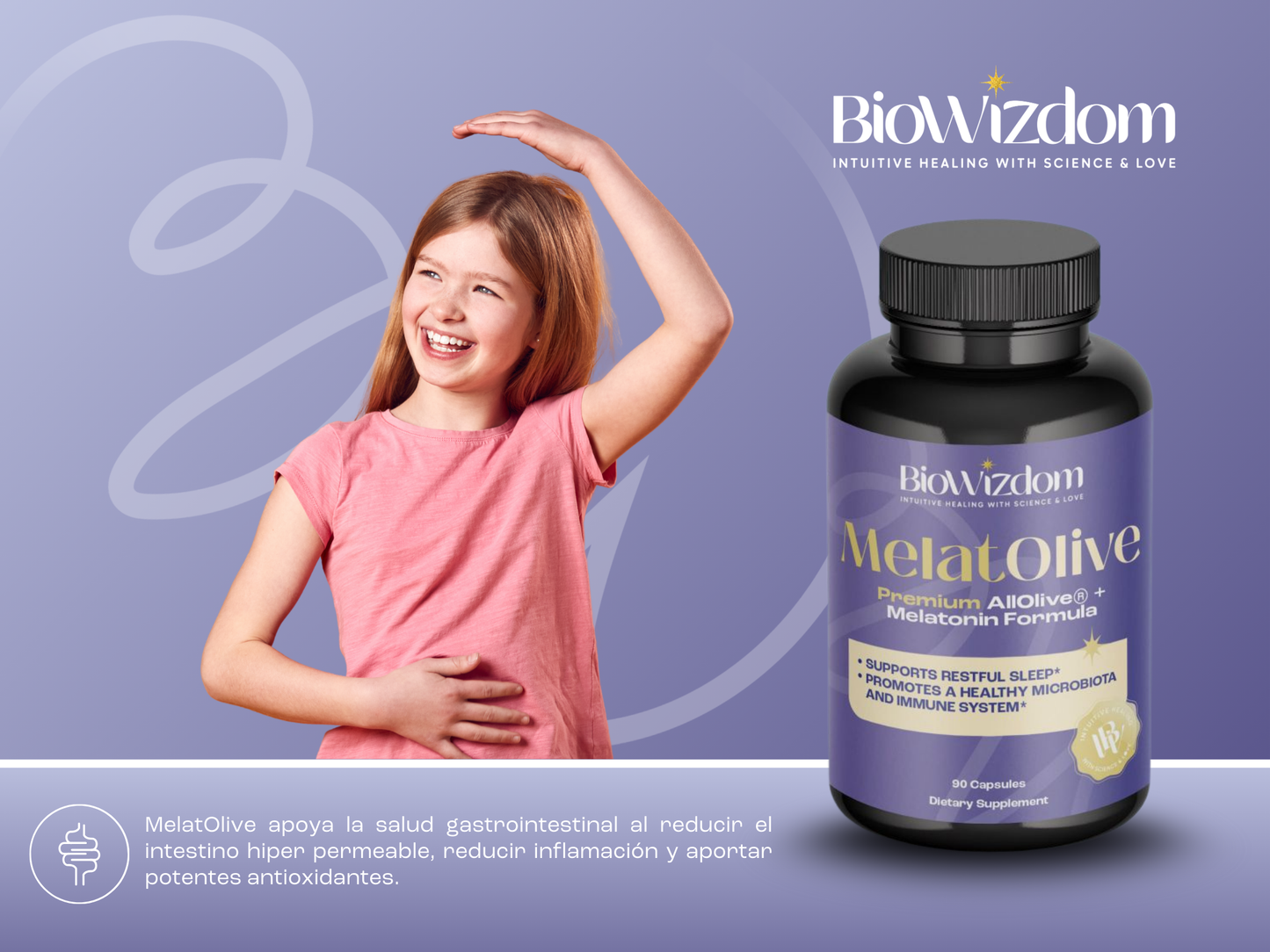 MelatOlive Formula by Lucia Patterson 90 caps