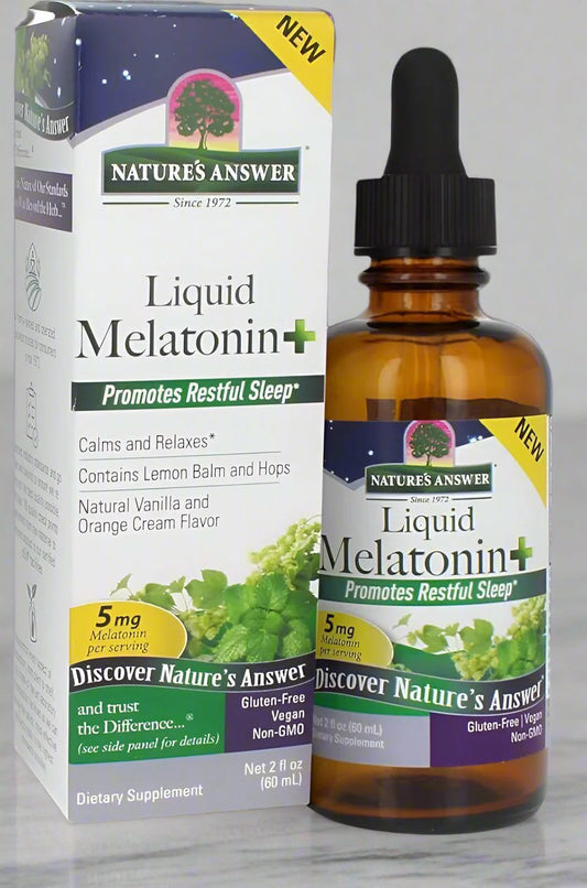 Nature's Answer Melatonin  2 Ounce Liquid