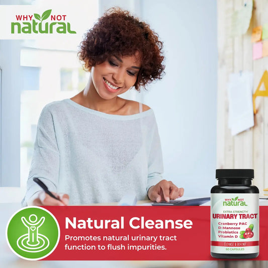 5-in-1 Uti Pills with D Mannose, Urinary Health Formula (60 caps)