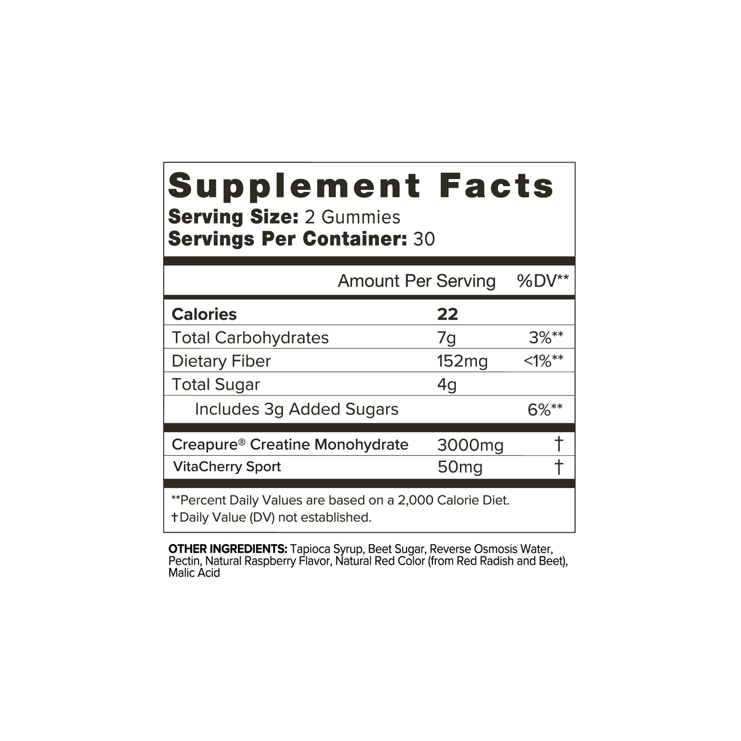 Creatine Cherry Chews - Peak Performance & Recovery