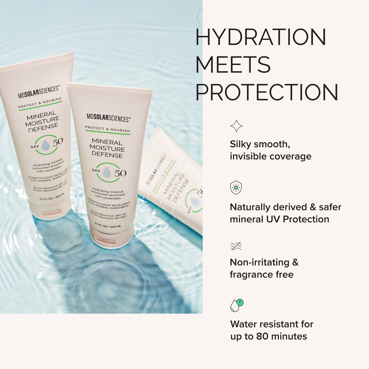 Mineral Moisture Defense SPF 50 3.4 oz