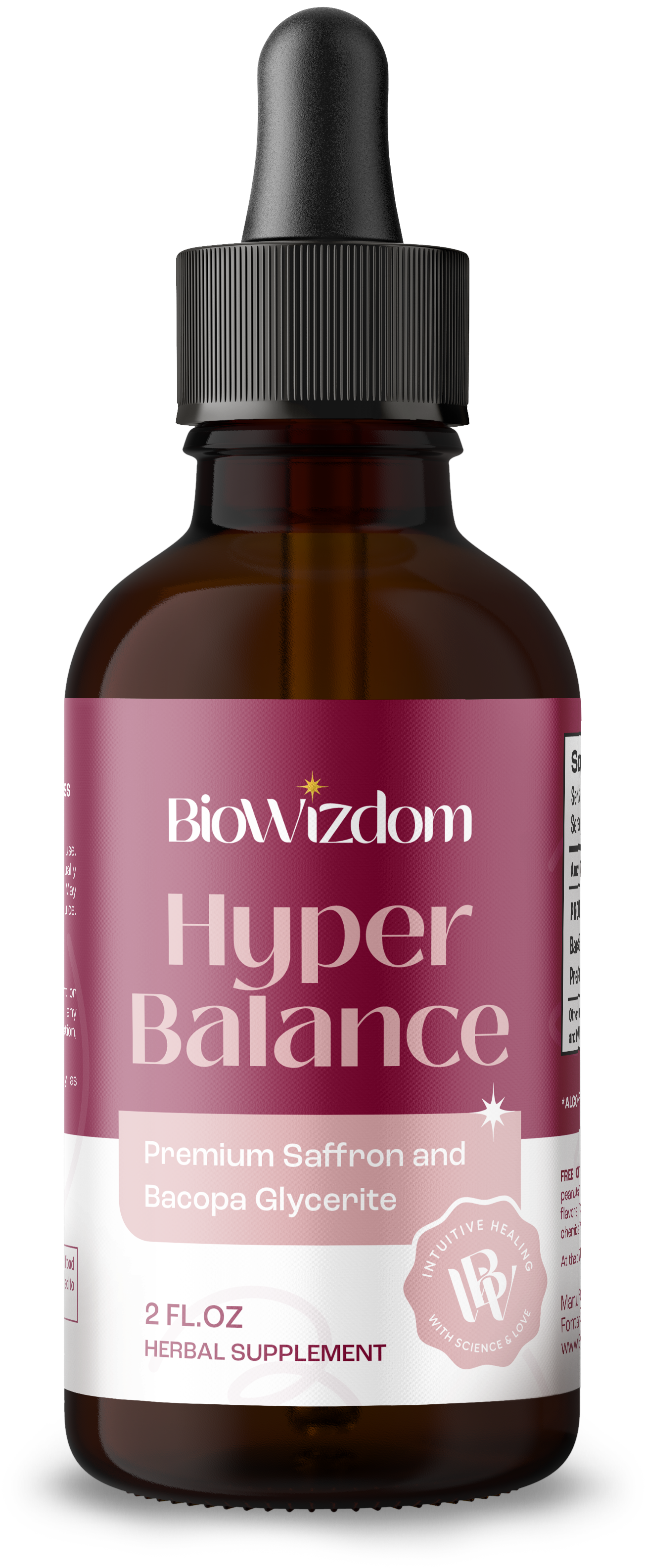 BioWizdom HyperBalance Tincture 2 oz Bottle