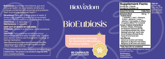 Mezcla BioEubiosis 60 cápsulas