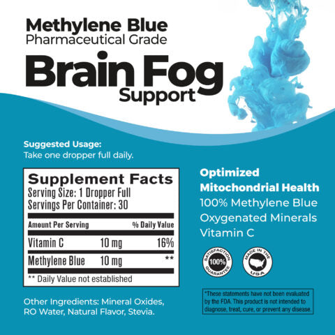 Pharmaceutical Grade Methylene Blue Drops