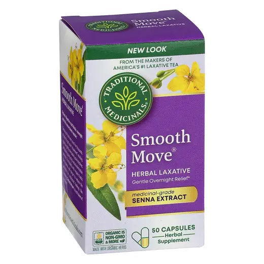 Traditional Medicinals Smooth Move Capsules 50 count