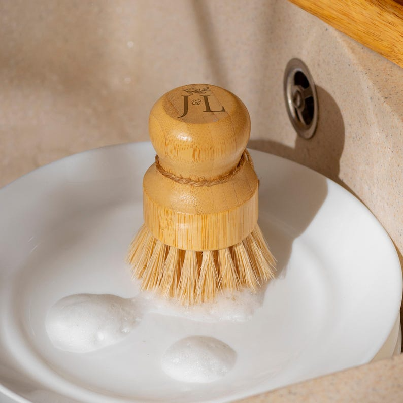 Bamboo Hand Dish Brush