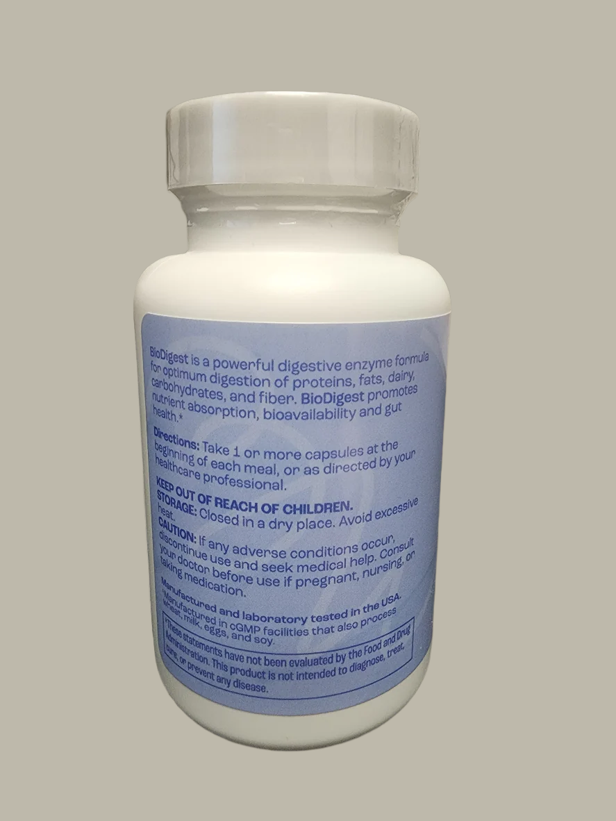 BioDigest Digestive Enzymes 90 caps