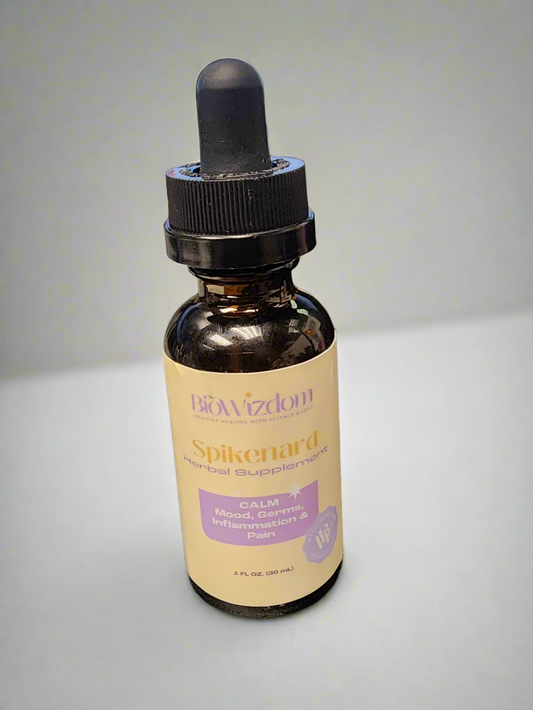 BioWizdom Spikenard Tincture 1 oz Bottle