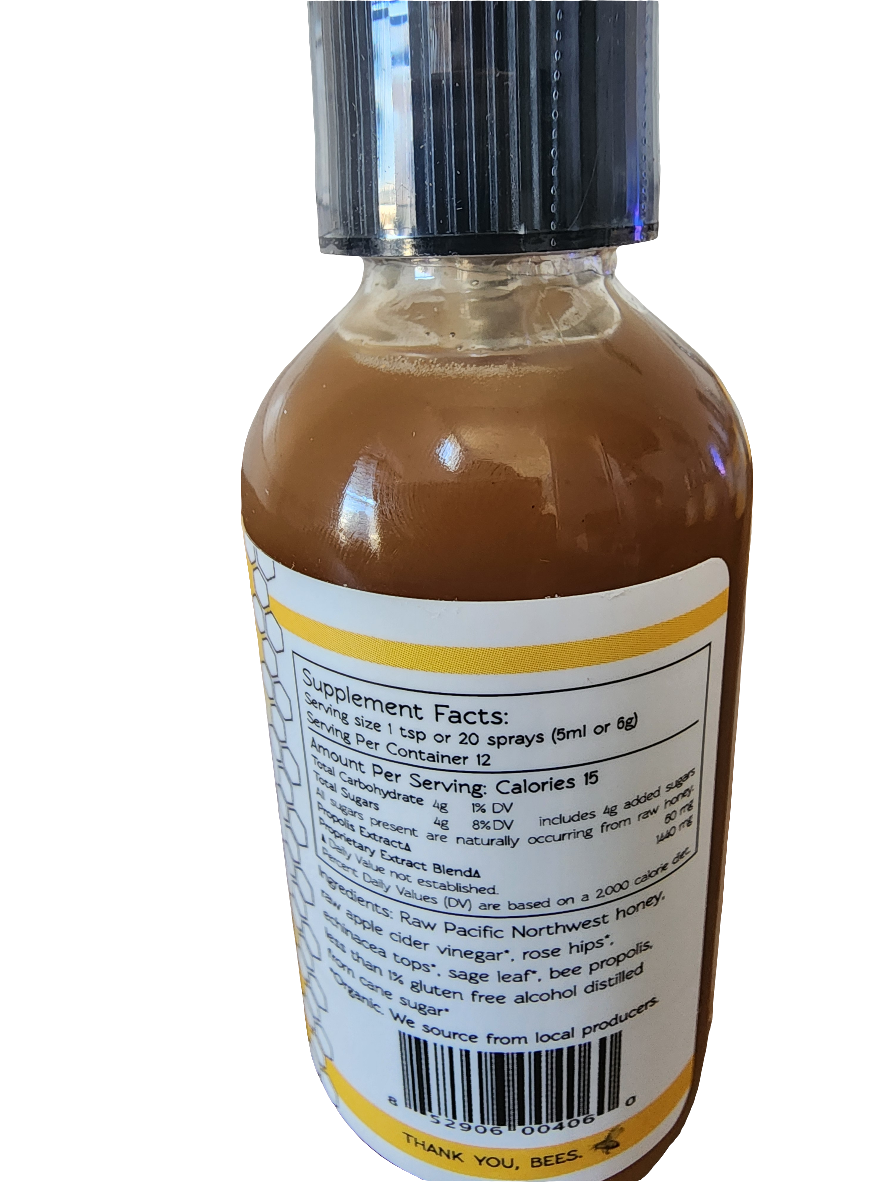 Honey Propolis Soothing Throat Spray