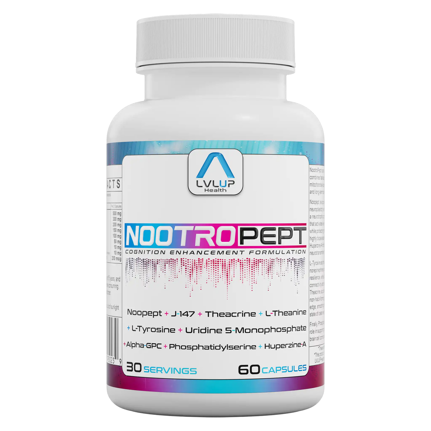 LVLUP NootroPep 60 capsules