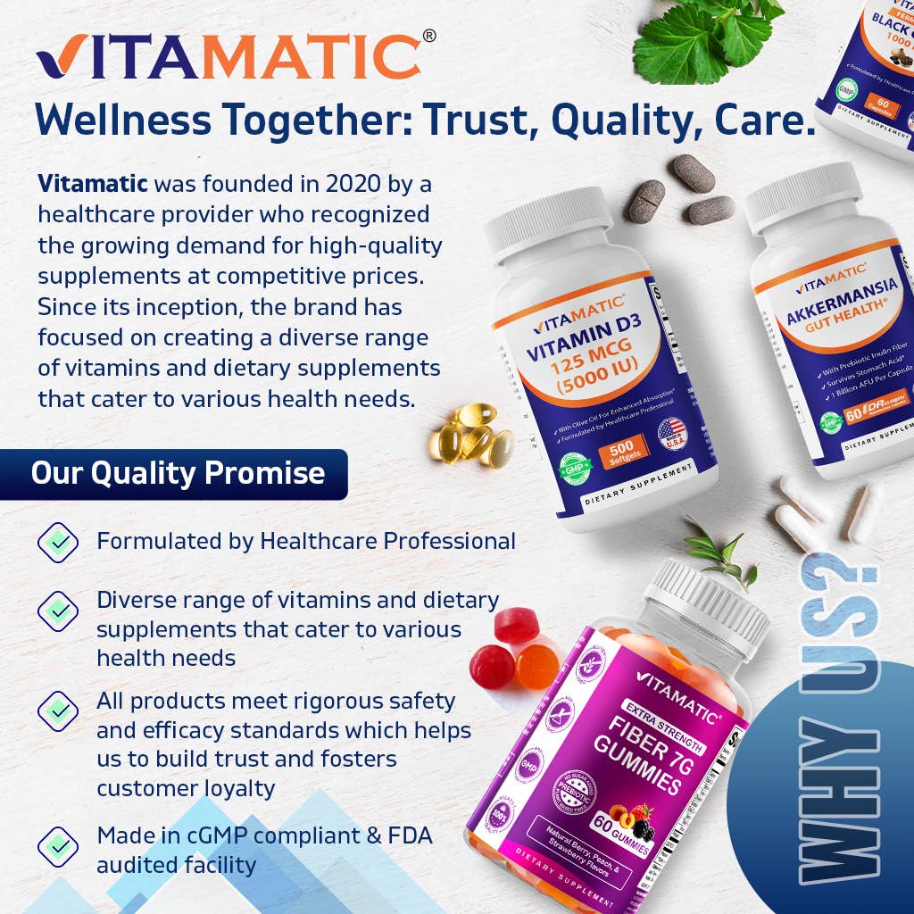 Vitamatic | Appetite & Digestive Care | 60 Ct