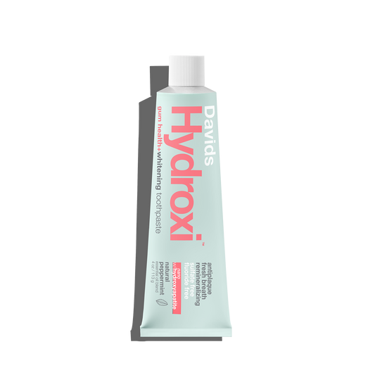 Davids Hydroxi™ gum health+whitening nano hydroxyapatite premium toothpaste / peppermint