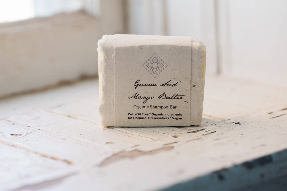 Guava Seed Mango Butter Organic Shampoo Bar