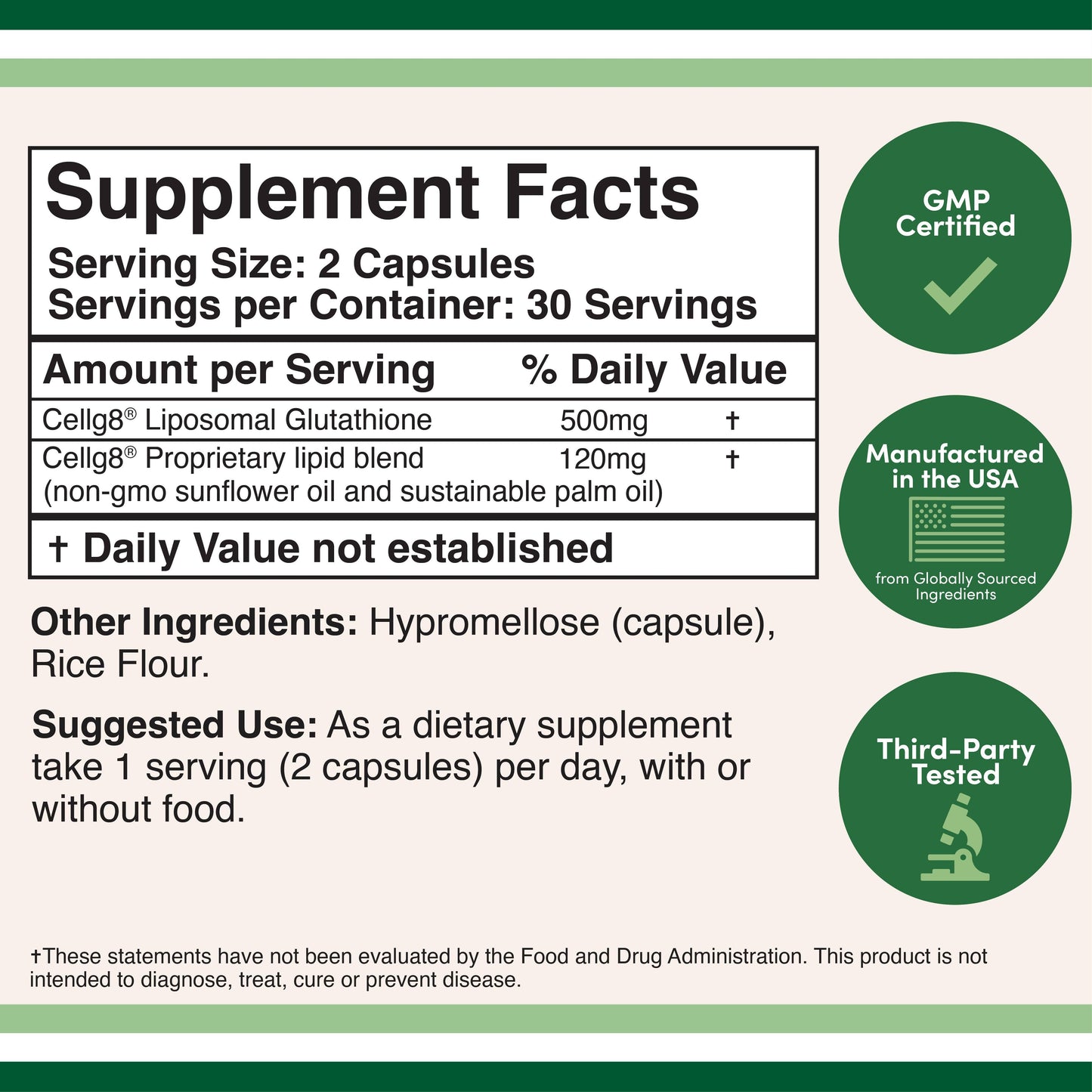 Liposomal Glutathione