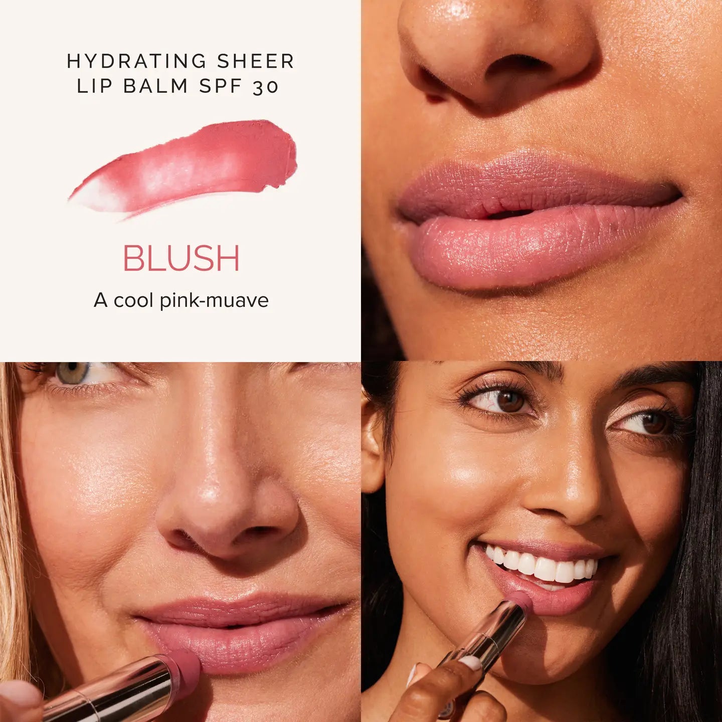 MDSOLARSCIENCES Hydrating Sheer Lip Balm SPF 30 Blush