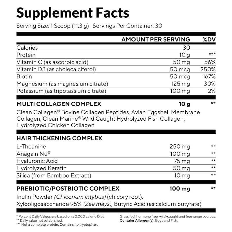 Collagen Peptides | Hydrolyzed Collagen Powder | Protein