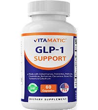 Vitamatic GLP-1 Support | Appetite & Digestive Care | 60 Ct