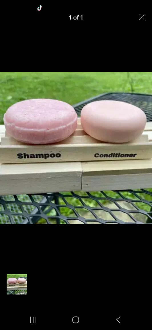 Goat Milk Shampoo & Conditioner Bars