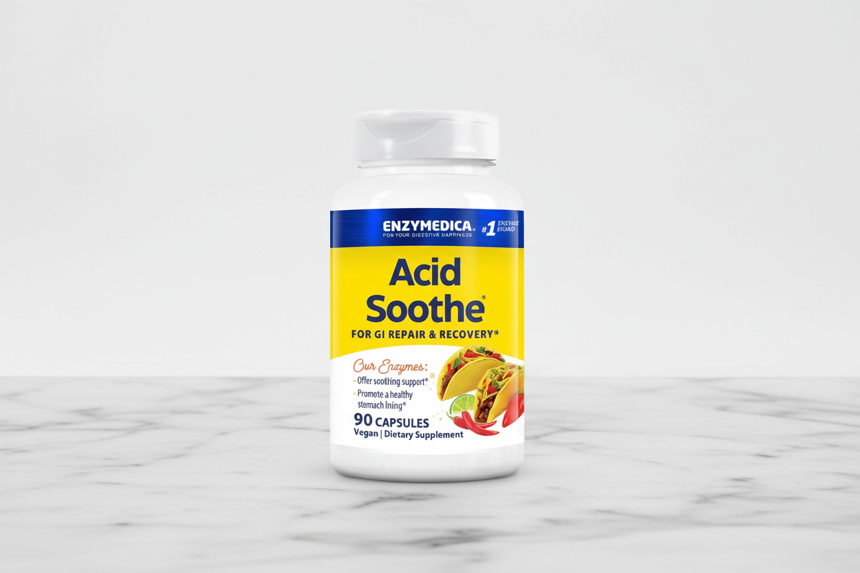 Enzymedica Acid Soothe 90 caps