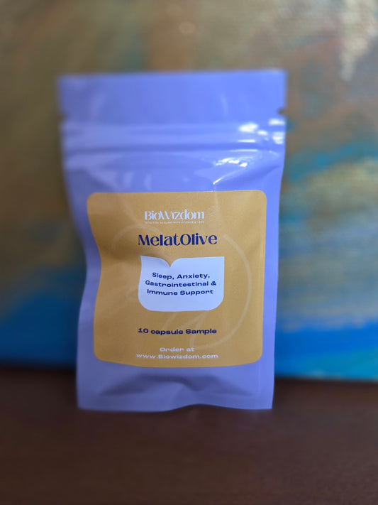 BioWizdom MelatOlive Sample Bag (10 caps)