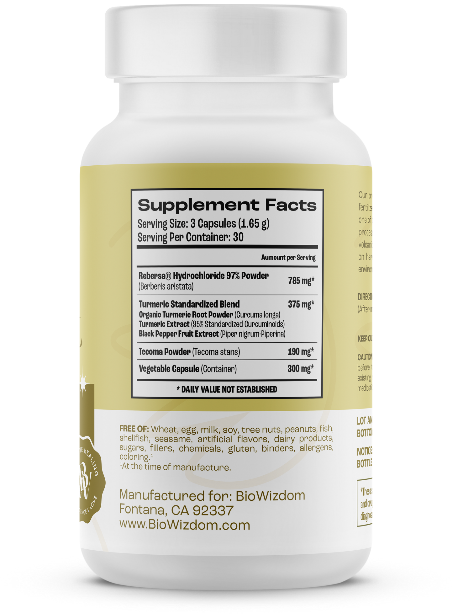 BioWizdom Gluco Radiant 90 capsules