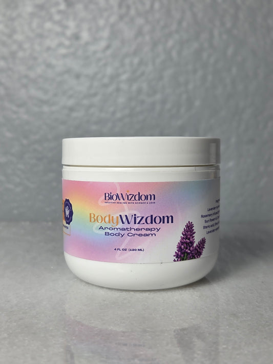 BodyWizdom Aromatherapy Body & Hand Cream 4 oz