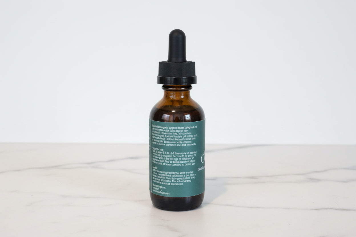 Mezcla de aceite de orégano mediterráneo de cosecha silvestre