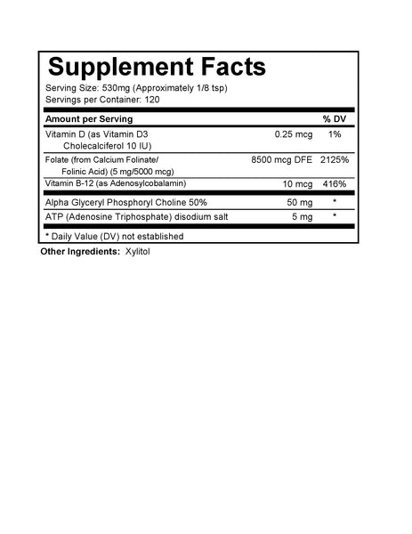 Super Folinic Acid High Dose Powder 63g