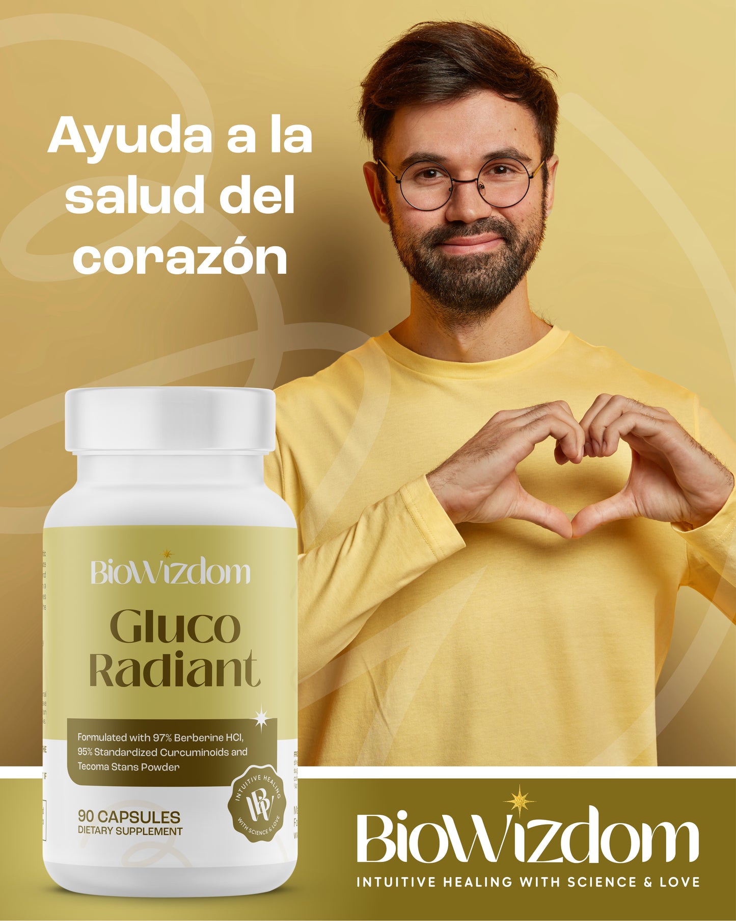 BioWizdom Gluco Radiant 90 capsules